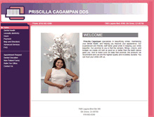 Tablet Screenshot of priscillacagampandds.com